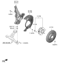 Diagram for Hyundai Elantra Brake Disc - 51712-3X000
