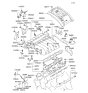 Diagram for Hyundai Santa Fe Intake Manifold Gasket - 28411-39002
