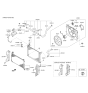 Diagram for Hyundai Radiator - 25310-C2000