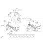 Diagram for Hyundai Elantra Windshield Washer Nozzle - 98630-2K100