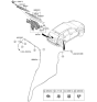 Diagram for Hyundai Wiper Linkage - 98700-J9000