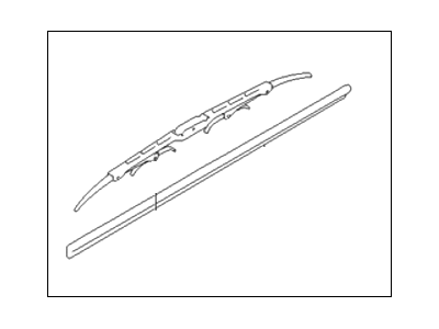Hyundai Tiburon Wiper Blade - 98360-37000