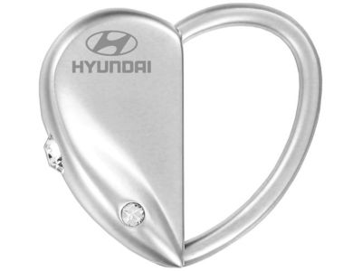 Hyundai Pull apart heart shape w/ crystals from Swarovski 00402-23610