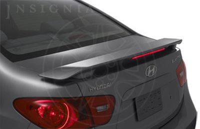 Hyundai Trunk Wing Spoiler,Carbon Gray Mist 08340-2H000-MAD