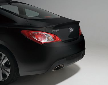 Hyundai Trunk Lip Spoiler,Black Noir Pearl (AF) U8340-2M000-AF
