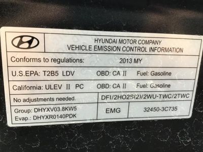 Hyundai 32450-3C735 Label-Emission Control