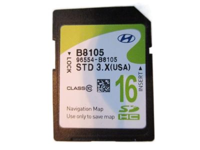 Hyundai 96554-B8105 External Memory-Map Navigation