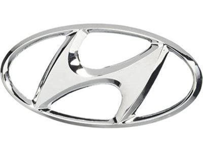 Hyundai 86300-25500 Tail Gate Logo Emblem
