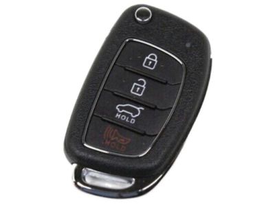 2017 Hyundai Santa Fe Car Key - 95430-2W110