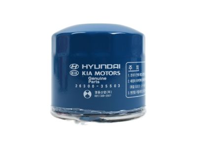 Hyundai Santa Fe Oil Filter - 26300-35500