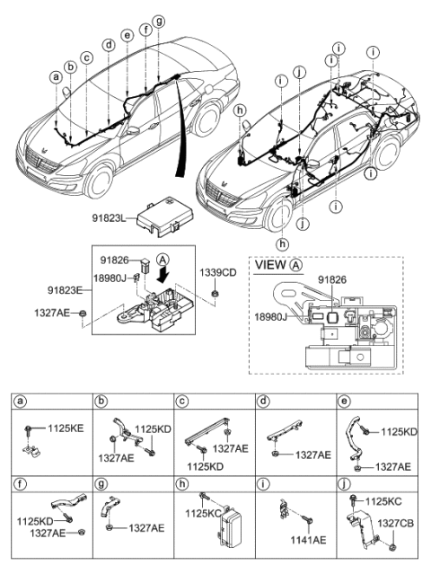 2010 Hyundai Equus Control Wiring Diagram 4