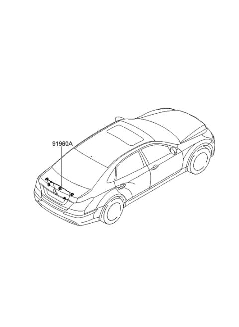 2013 Hyundai Equus Trunk Lid Wiring Diagram