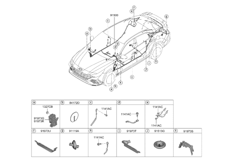 2022 Hyundai Elantra N Floor Wiring Diagram