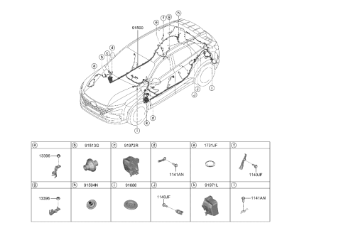 2022 Hyundai Nexo Floor Wiring Diagram 1
