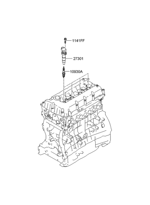 2014 Hyundai Genesis Coupe Spark Plug & Cable Diagram 2