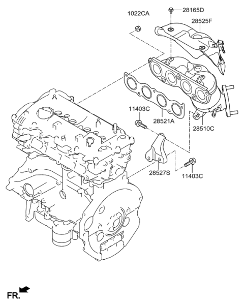 2016 Hyundai Elantra Exhaust Manifold Diagram 2