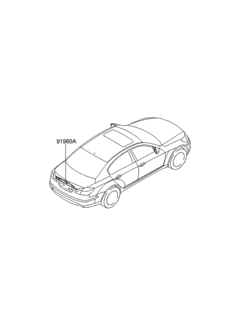 2014 Hyundai Genesis Trunk Lid Wiring Diagram
