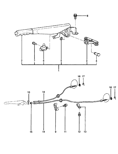1988 Hyundai Excel Screw-Tapping Diagram for 59708-21001