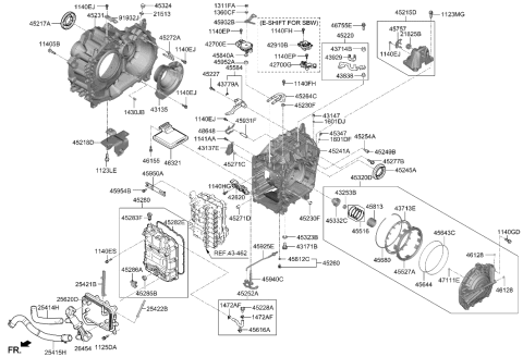 2022 Hyundai Tucson Bolt-Washer Assembly Diagram for 11251-06166-K