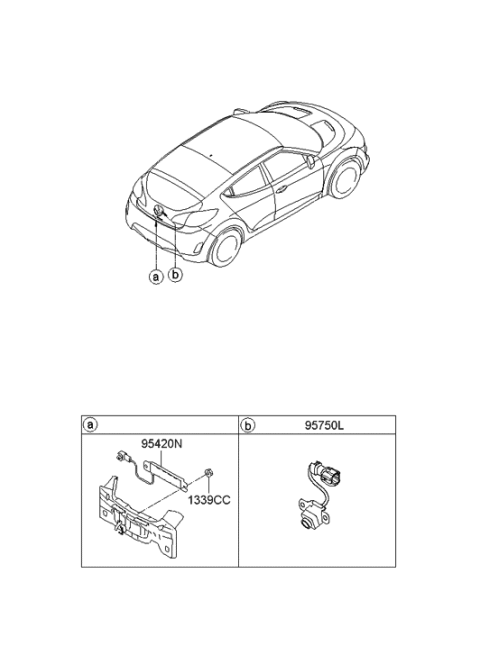 2011 Hyundai Veloster Relay & Module Diagram 2