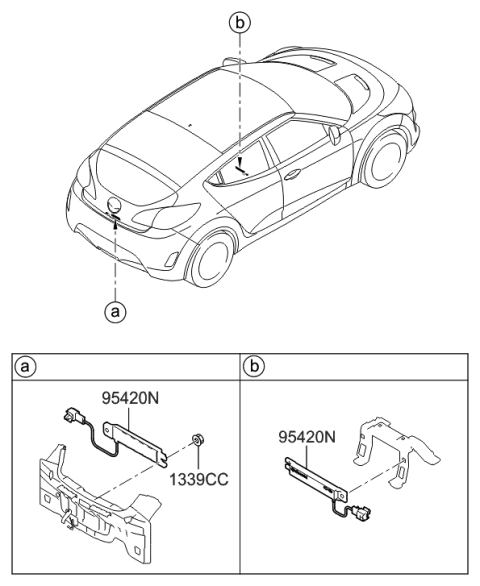 2015 Hyundai Veloster Relay & Module Diagram 3