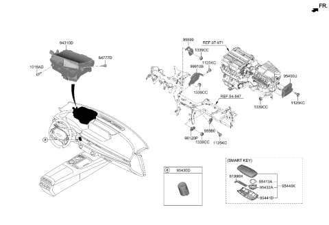 2023 Hyundai Genesis Electrified G80 Relay & Module Diagram 2
