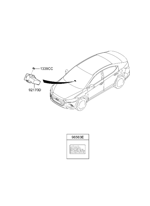 2016 Hyundai Elantra Head Lamp Diagram 4
