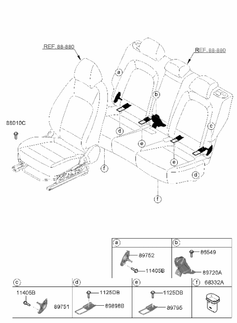 2022 Hyundai Kona N Hardware-Seat Diagram