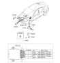 Diagram for 2007 Hyundai Elantra Relay - 95225-33200