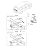 Diagram for 2008 Hyundai Entourage Dome Light - 92620-4D000-QW