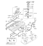 Diagram for 2007 Hyundai Entourage Fuel Filter - 31911-4D500