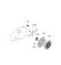 Diagram for Hyundai Clutch Disc - 41100-22715