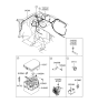 Diagram for Hyundai Accent Relay Block - 91840-25A00