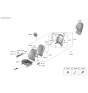 Diagram for 2020 Hyundai Veloster Seat Cushion - 88201-J3710-PMG