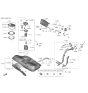 Diagram for 2020 Hyundai Veloster Fuel Sending Unit - 31111-F2100