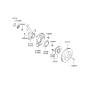 Diagram for 2000 Hyundai Santa Fe Wheel Bearing - 51750-3A000