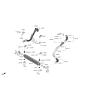 Diagram for Hyundai Brake Proportioning Valve - 28234-2CTA4