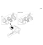 Diagram for Hyundai Elantra GT Speedometer - 94004-A5600