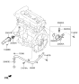 Diagram for Hyundai Veloster Thermostat Housing - 25620-2B600