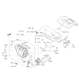 Diagram for Hyundai Intake Manifold Actuator - 28322-2M100