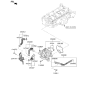 Diagram for 2019 Hyundai Accent Thermostat Gasket - 25623-2M010