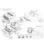 Diagram for Hyundai Palisade Grille - 86350-S8CA0-PAT