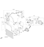 Diagram for Hyundai Tucson A/C Compressor - 97701-4W000