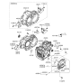 Diagram for 2008 Hyundai Sonata Engine Mount Torque Strut - 45216-39900