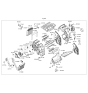 Diagram for Hyundai Azera Evaporator - 97140-3K000