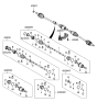 Diagram for 2015 Hyundai Elantra Axle Shaft - 49501-3Y100