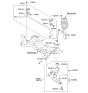 Diagram for Hyundai Elantra Sway Bar Bushing - 54813-3X501