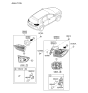 Diagram for 2020 Hyundai Elantra GT Light Socket - 92480-G3010