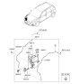 Diagram for Hyundai Elantra GT Washer Reservoir - 98620-G3100