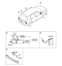 Diagram for 2019 Hyundai Elantra GT Body Control Module - 95400-G3970